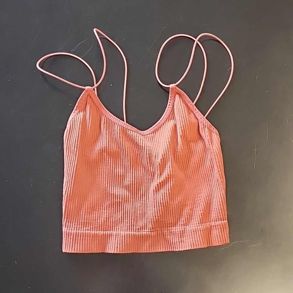 Brandy Melville tank.  Rust Brown.  Women size small